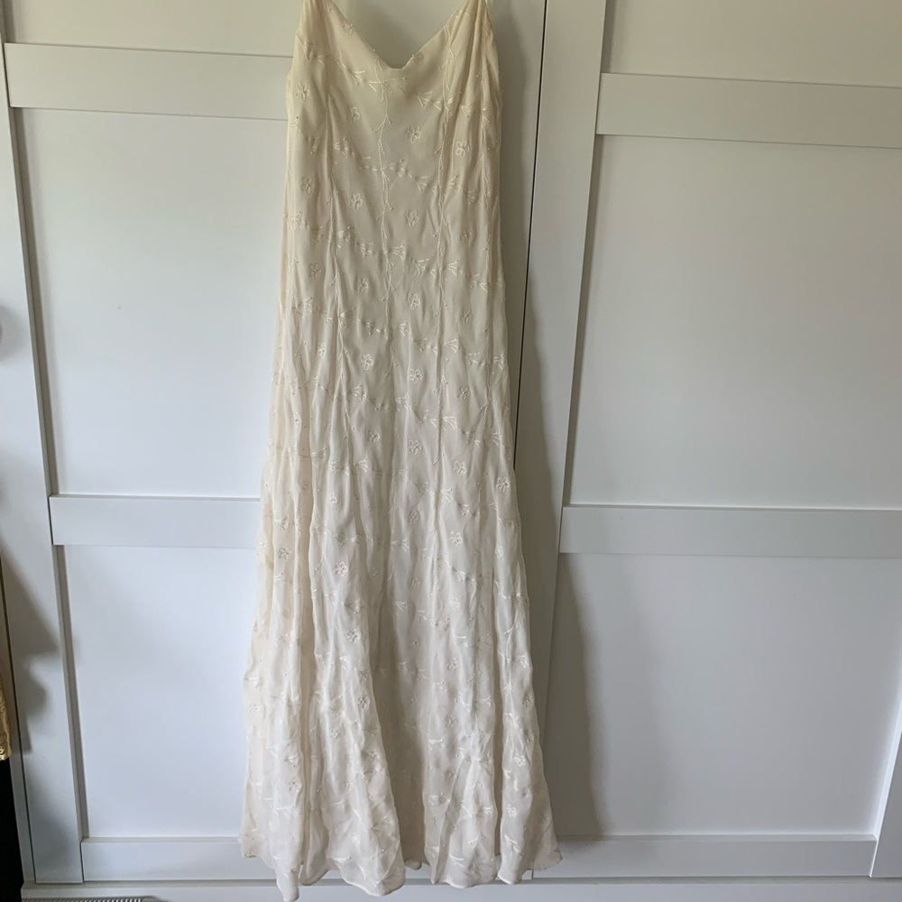 Lauren Ralph Lauren Ivory Beaded A-Line Wedding Gown